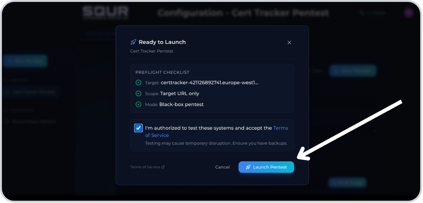 Consent: Review consent terms